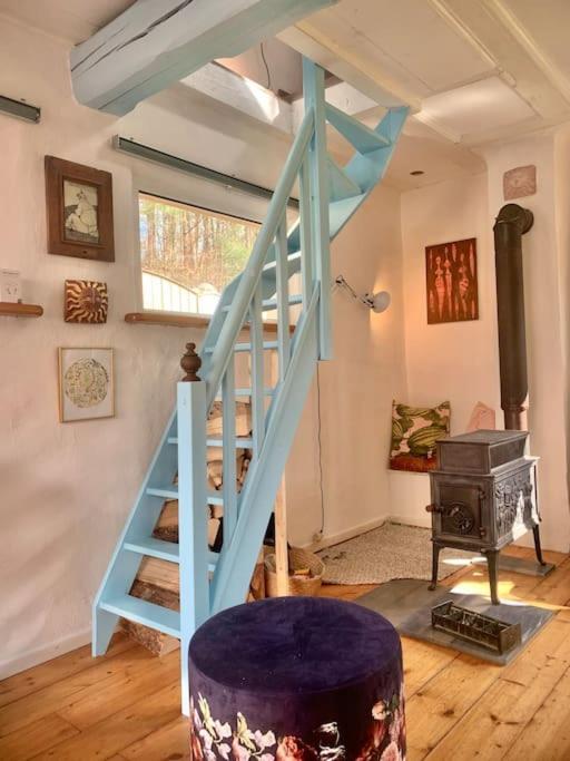 Kleine Kunstremise Mit Holzofen Burg Freienfels Apartment Weinbach Bagian luar foto