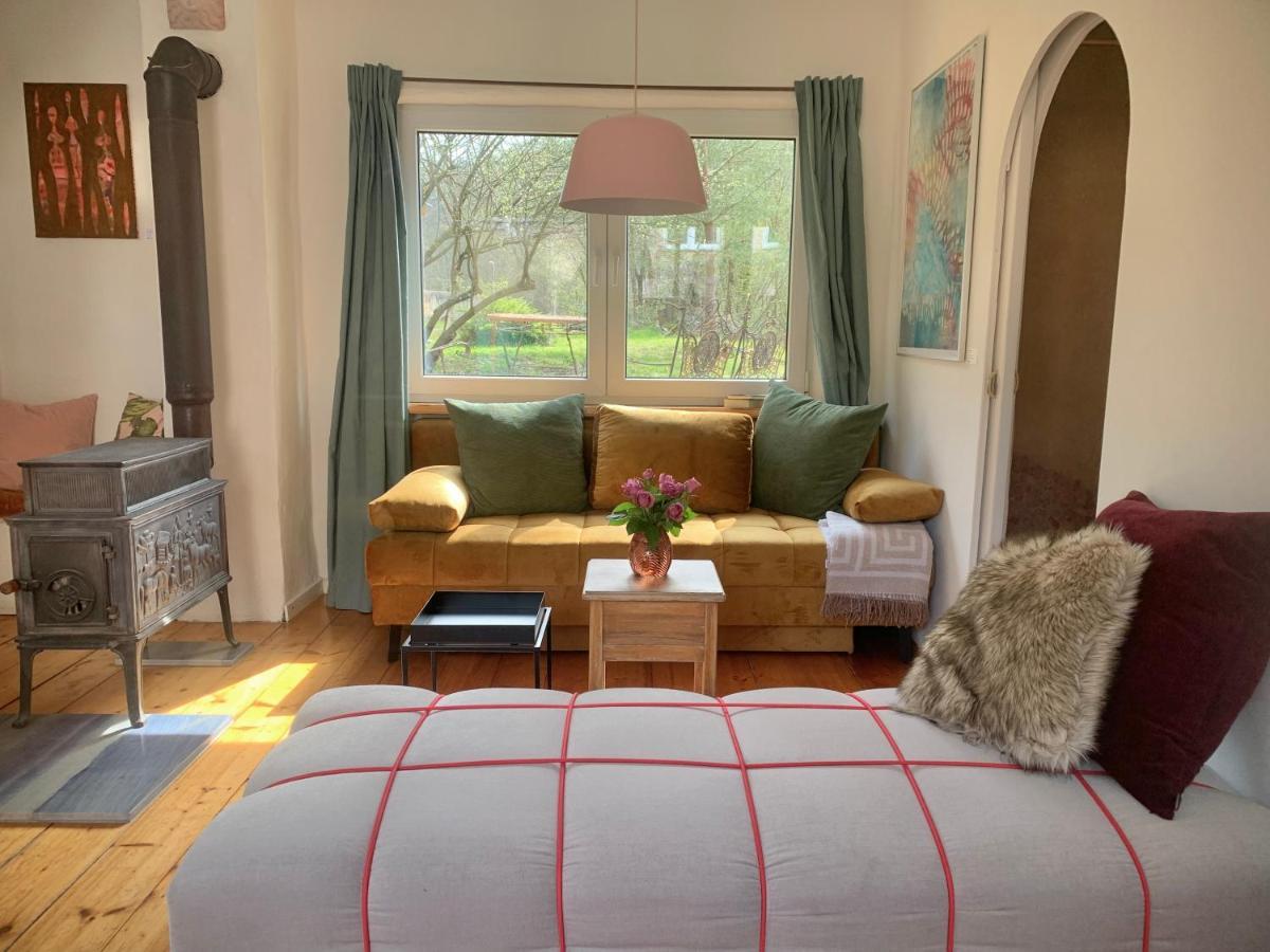 Kleine Kunstremise Mit Holzofen Burg Freienfels Apartment Weinbach Bagian luar foto