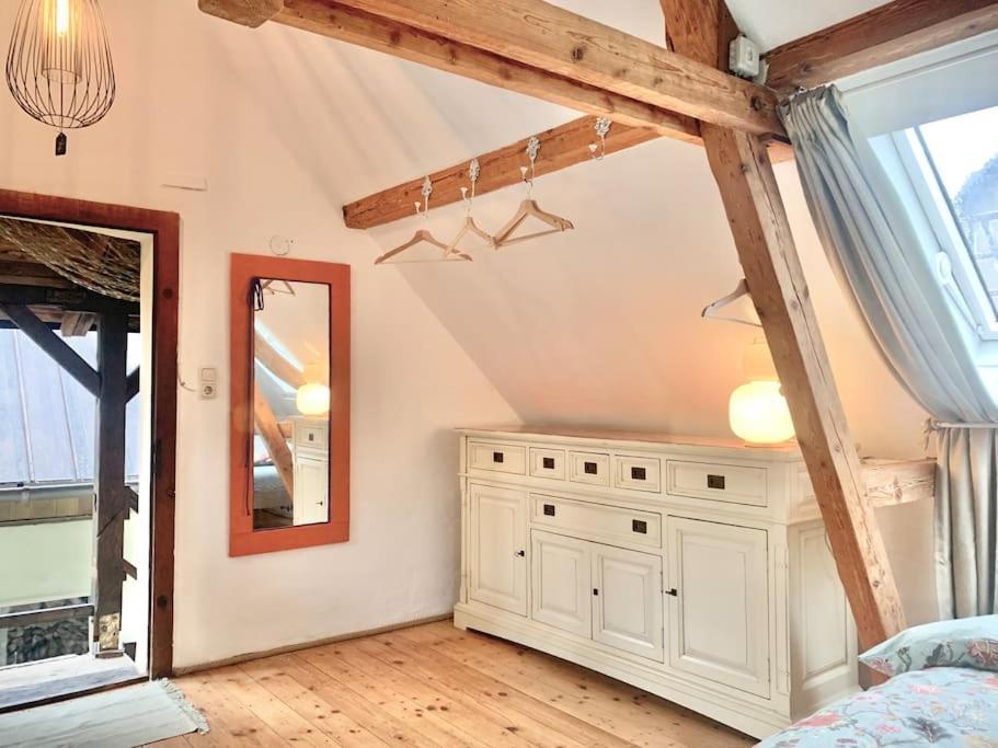 Kleine Kunstremise Mit Holzofen Burg Freienfels Apartment Weinbach Bagian luar foto